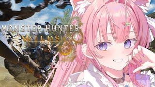 【モンハンワイルズ】久々モンハン！無料アップデート第1回きちゃ！タマミツネ装備ほしい～～～！！！【博衣こより/ホロライブ】 のサムネイル
