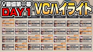 【#V最協第一幕】DAY1予選VCハイライト【VTuber最協決定戦 ver.STREET FIGHTER 6/渋谷ハル】