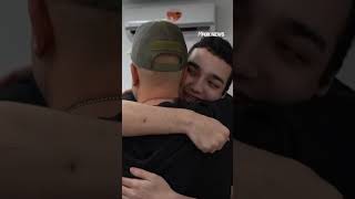 Edan Alexander embraces family after months as a Hamas hostage #foxnews #shorts #news #us #trump