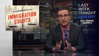 S5 E6: Immigration Courts, Trump's Health & Egypt Election: Last Week Tonight with John Oliver