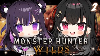 【MONSTER HUNTER WILDS】fighting monsters with @narinmikure !!【#VSPOEN #AryaKuroha】