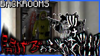 バケモノが後ろから来てるのに締め出されるキツネ【Escape the Backrooms】