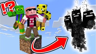 【超過酷】1マスから始まるスカイブロックでウィザー倒せるまで終われません【マイクラ】