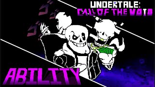 ABILITY -  Undertale Call of The Void | UNDERTALE fangame