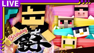 【マイクラ】ドズル社5人でガチ鉄千！【ドズル社/ ぼんじゅうる視点】