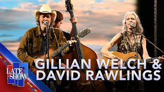 "Look at Miss Ohio" - Gillian Welch & David Rawlings (LIVE at The Late Show)