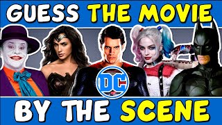 Guess The "DC MOVIE BY THE SCENE" QUIZ! 🎬😱 | CHALLENGE/ TRIVIA
