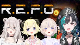 【R.E.P.O.】ホラー？お宝集め・・？先輩の後ろついていきます！！#ホロREPO　【#輪堂千速 / #hololivedev_is  #FLOWGLOW 】 のサムネイル