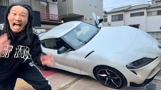 MYの1000万の車を横転させてみた【ドッキリ】 のサムネイル