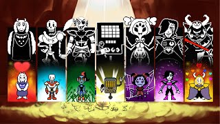Undertale: All Main Boss Battle Themes (Pacifist, Genocide, Final Bosses) のサムネイル