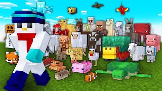 【マイクラ】1週間で「全友好MOB」仲間にするまで終われません！！ のサムネイル