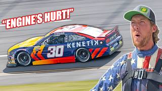 Talladega ARCA 200 - Insane Finish With a Broken Engine! (we got LUCKY)