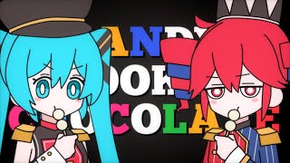 キャンディークッキーチョコレート　🍭🍪🍫初音ミク・重音テトSV のサムネイル
