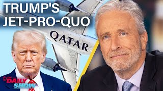 Trump Thanks Qatar for Their Generous Jet Bribe & Accidentally Does a Socialism | The Daily Show のサムネイル
