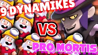 【Chaos】9Dynamikes VS Mortis used by Professional gamer【BrawlStars】【ブロスタ】