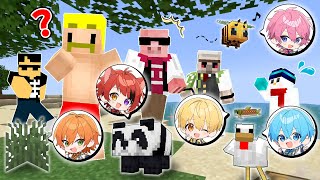 【ドズル社×すとぷり】マイクラMOBになってバレずに忍び寄れ！！【ドッキリ】 のサムネイル
