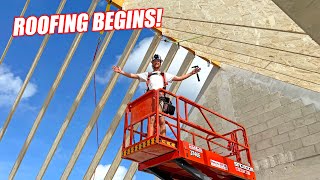 Airport Dream House Ep.7 - Hand Building My Own Roof, Window Installation, 4am Concrete Pour!
