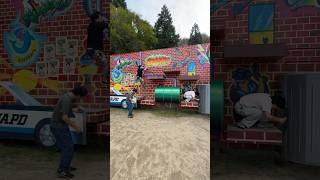Find the candy on the obstacle course #shorts #GREENIA