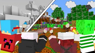 マイクラの世界が真っ白に！？自分たちでブロックを描ける世界でサバイバル【マイクラリレー2024】 のサムネイル